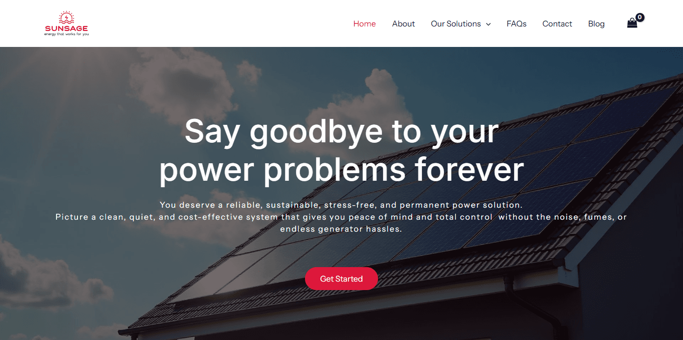 Sunsage Limited - Full-Featured E-commerce Store
